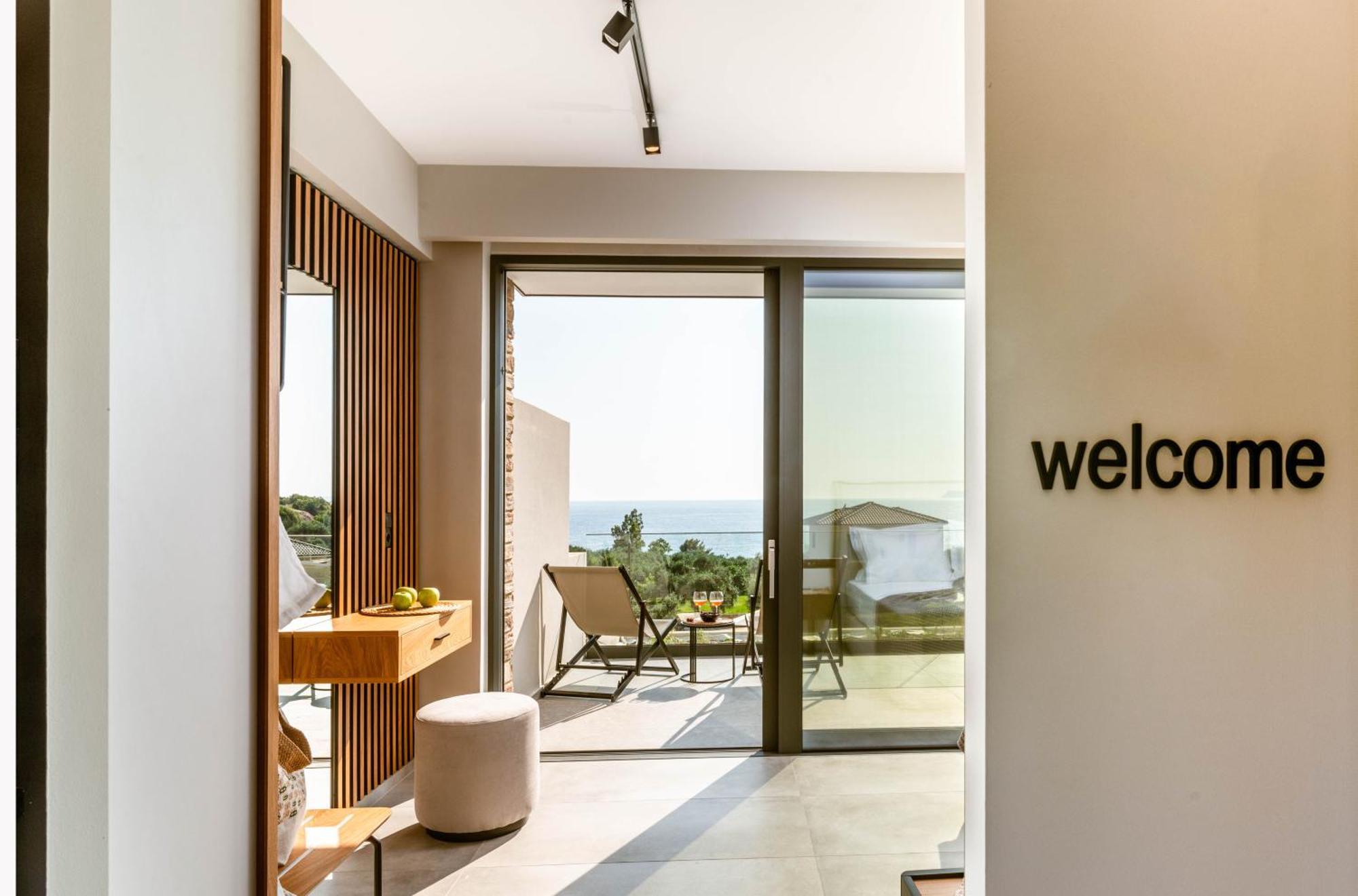 The View Hotel Sofas Coastal Retreat Perdika  Exterior foto